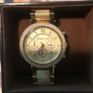 Michael Kors Parker Gold Watch